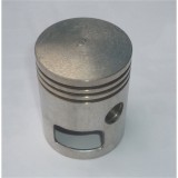 PÍST LEVÝ - 350CCM  - 59,00 - (4 VÝBRUS) - (ČEP 16MM,KROUŽEK 2,5MM) - ČESKÁ VÝROBA - METAZ HRADEC (PŮVODNÍ ČESKOSLOVENSKO)